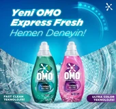 Omo Express Fresh Canlı Renkler Ve Siyahlar Sıvı Deterjan 1480 ml - 7