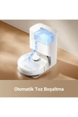 Dreame İstasyonlu Robot Süpürge 6000Pa Yüksek Güç, Akıllı Navigasyon ve Uzun Pil Ömrü ile Sessiz Temizlik - 6