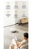 Xiaomi Wİ-Fİ ve Sesli Kontrol 2 si 1 Arada Süpürme ve Paspaslama Özelliğiyle Pratik Temizlik 5000pa Güç - 5