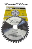 Elmas Daire Testere Bıçağı Kanallı 185mmx40 - 1