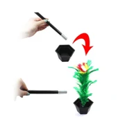 Nessiworld Çiçek Çıkaran Sihirli Çubuk Sihirli Çiçek Sihirbazlık Oyunu - 4
