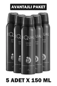 Equal Deodorant Sense Bay 150 ml 5 Adet - 1