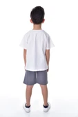 Tazmanya (Tasmanian Devil) Baskılı 2'li Şort - T-Shirt Çocuk Takım - 6