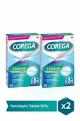Corega 3 Dakikada Temizleyici 30 Tablet x 2 Adet - 1