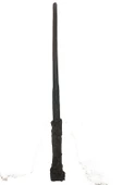 Nessiworld Harry Potter Asası 30 cm ve Siyah Çerçeveli Harry Potter Gözlüğü Seti - 1