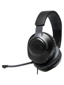 JBL Quantum 100 Çıkarılabilir Mikrofonlu 3.5mm Gaming Kulak Üstü Kulaklık - Siyah - 1