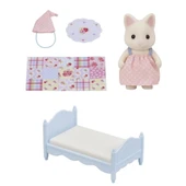 Nessiworld Sylvanian Families Çiçekli Kedi Kızın Uyku Seti 5681 thumbnail 2