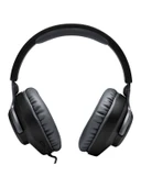 JBL Quantum 100 Çıkarılabilir Mikrofonlu 3.5mm Gaming Kulak Üstü Kulaklık - Siyah - 7
