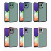 Galaxy A22 4G Kılıf Zore Flora Kapak - 3