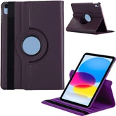 Apple iPad 10. Nesil / iPad A16 Uyumlu 10,9 inç Döner Standlı Tablet Kılıfı - 2