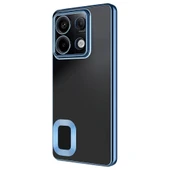 Xiaomi Redmi Note 13 Pro 5G Kılıf Kamera Korumalı Logo Gösteren Zore Omega Kapak - 7
