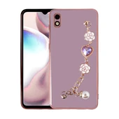 Xiaomi Redmi 9A Kılıf El Tutamaçlı Kamera Korumalı Zore Taka Silikon Kapak - 1