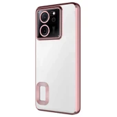 Xiaomi Mi 13T Kılıf Kamera Korumalı Logo Gösteren Zore Omega Kapak - 4