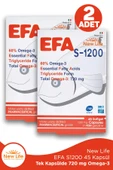 New Life EFA S-1200 mg 45 Kapsül 2 Adet - 1