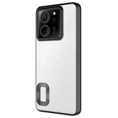 Xiaomi Mi 13T Kılıf Kamera Korumalı Logo Gösteren Zore Omega Kapak - 8