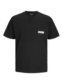 Jack Jones Sago Logo Regular Fit Erkek Tişört 12276524 - 1