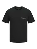 Jack Jones Lıdo Chest Regular Fit Erkek Tişört 12281092 - 1