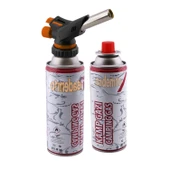 Çakmaklı Pürmüz Yedek Kartuşu Kamp Gazı 227 Gram Piknik Kamp Mangal Mutfak Ateş Tutuşturucu 2+1 Set thumbnail 5