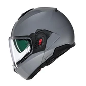 NOLAN N120-1 CLASSICO 303 NARDO GRİ ÇENESİ ARKAYA AÇILIR KASK - 3