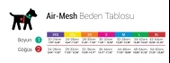 Tailpetz Air-Mesh Kırmızı Göğüs Tasması - 6