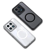 Xiaomi Mi 14 Kılıf Sert PC Arka Yüzey Wireless Şarj Özellikli Zore Flet M-safe Kapak - 3