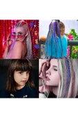 Vipfoni Hair Tinsel - Saç Simi Rengarenk Saç Aksesuarı 2 Adet - 5