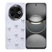 Tecno Spark 30C Kılıf Airbag Tasarımlı Simli Şeffaf Kutup Kapak thumbnail 2