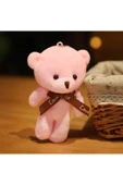 Taşarhome Mini Peluş Ayıcık Çanta Süsü Aksesuarı Sevimli Bebek Ayıcık Anahtarlık 1 Adet - 5