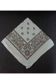 Vipfoni Pamuklu Klasik Şal Desen 2 Adet Bay& Bandana - 1