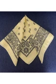 Vipfoni Pamuklu Klasik Şal Desen 2 Adet Bay& Bandana - 2
