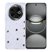 Tecno Spark 30C Kılıf Airbag Tasarımlı Simli Şeffaf Kutup Kapak thumbnail 5