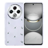 Tecno Spark 30 Kılıf Airbag Tasarımlı Simli Şeffaf Kutup Kapak thumbnail 9