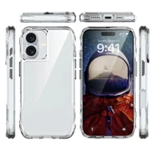 Apple iPhone 16 Kılıf Airbagli Şeffaf Zore İncek Kapak thumbnail 4