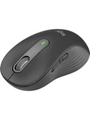 Logitech Signature M650 Büyük Boy Sağ El Için Sessiz Kablosuz Mouse - Siyah - 1