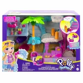 Polly Pocket Flamingo Araba Su Eğlencesi Oyun Seti - 1