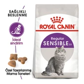 Sensible 33 Hassas Sindirim Sistemli Kediler Için Yetişkin Kedi Maması 15 kg thumbnail 2