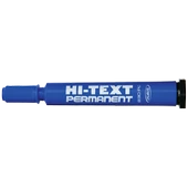 Hi-Text Markör Kesik Uçlu Mavi 830PC (12 adet) - 1