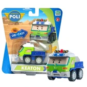 Robocar Poli Metal Araç Karakter Figürler - Keaton 83418 - 2