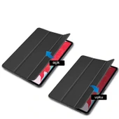 Apple iPad Pro 12.9 2022 M2 Zore Smart Cover Standlı 1-1 Kılıf - 5