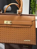 Armine Kartlık ve Bileklik Hediyeli El Ve Kol Çantası Omuz Çantası VS.BLKT.0389 thumbnail 6