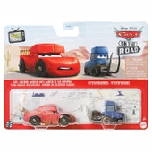 Disney Pixar Cars Gave Lightning McQueen ve Pitstoposaurus 2'li Araba DXV99-HLH63 - 1