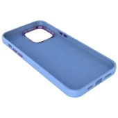 Apple iPhone 14 Plus Kılıf Metal Çerçeve ve Buton Tasarımlı Silikon Zore Luna Kapak - 5