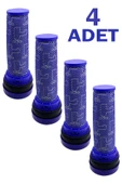Dyson DC33c ErP Extra / Parquet / Triggerhead Uyumlu Süpürge Ön Filtresi, 4 ADET - 1