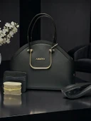 Armine Kartlık ve Bileklik Hediyeli El Ve Kol Çantası Omuz Çantası VS.BLKT.0393 thumbnail 1