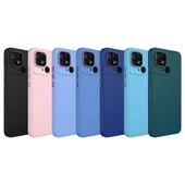 Xiaomi Redmi 10C Kılıf Metal Çerçeve ve Buton Tasarımlı Silikon Zore Luna Kapak - 2