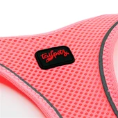 Tailpetz Air-Mesh Neon Pembe Göğüs Tasması - 4