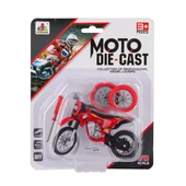 Nessiworld KZL-DS927 Motorsiklet DIY Tornavidalı 1:18 -Kızılkaya Oyuncak - 3
