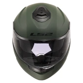 LS2 STROBE 2 MAT YEŞİL KASK - 1