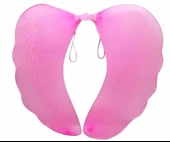 Nessiworld   Pembe Renk Ortası Pembe Tüylü Tül Peri Kanadı 40x50 cm - 1