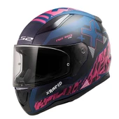 LS2 RAPID 2 XTREET MAT MAVİ-MOR KASK - 1